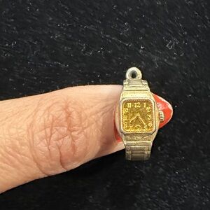 Unique Vintage Gold and Silver Smartwatch